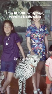 124K views · 1.3K reactions | Snapshots from my teens and twenties—family vacations, a beauty pageant, and baby Olivia Weeks (30 years ago!). A walk down memory lane filled with love, laughter, and lots of hair spray. #ThrowbackReel #From10To30 #FamilyVacations #PageantLife #90sThrowback #BabyOlivia #ReelMemories #FlashbackFriday #NostalgiaTrip #FBReels Tracey Bilski Olivia Weeks | Patricia Pao | Facebook