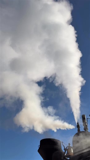 The Sound of Steam on a Shay! #americanrailroading #trains #steamlocomotives #railroadhistory #AmericanRailroads #steamlocomotive #railroad #casswestva #shay | Big Trains