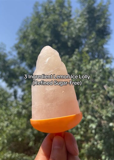 3 Ingredient Lemon Ice Lolly Recipe for Hot Days