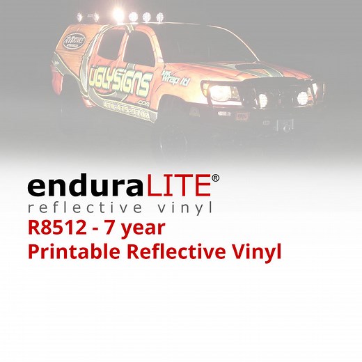 EnduraLITE R8512 Printable Reflective Vinyl