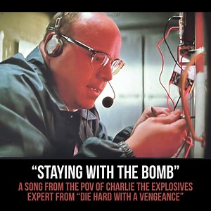 Sometimes I write Wolfie’s Just Fine songs from the point of view of supporting characters from movies from my childhood (Pigeon Lady from Home Alone, Todd and Janelle from Terminator 2, the Graboid from Tremors "Trying to Sleep," are examples from previous albums). I make up backstories for the characters, try to imagine what their lives are like, what they're struggling with... On the surface it may seem kind of silly and tongue in cheek, but these are the songs that tend to be the most emotio