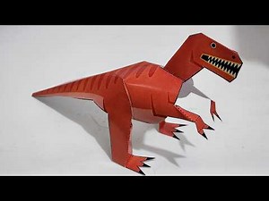 DIY Cardboard Dinosaur Craft | Step-by-Step Tutorial
