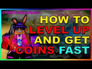 FASTEST WAY TO LEVEL UP AND GAIN COINS | FISHING SIMULATOR
