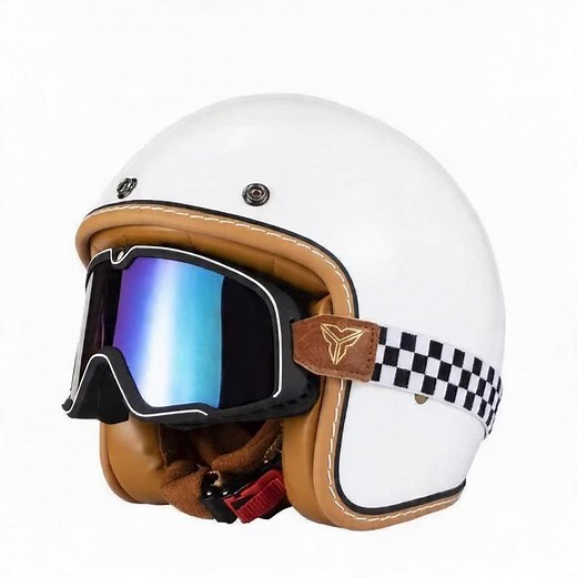 レトロバイクハーフヘルメットの魅力と安全性