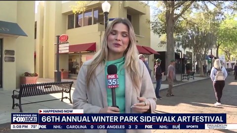 66th annual Winter Park Sidewalk Art Festival taking place