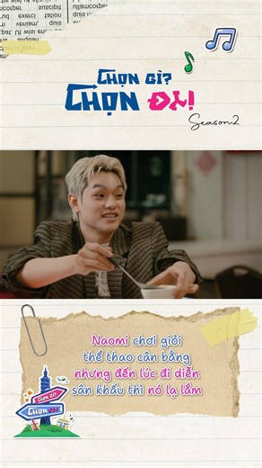 Naomi giỏi các môn thể thao cân bằng nhưng áp dụng lúc lên sân khấu thì chưa ổn lắm nhỉ? 🤣