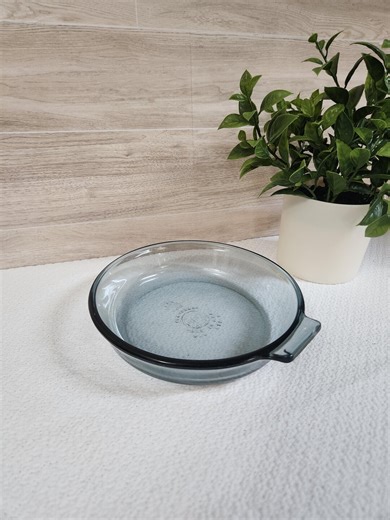 Vintage 1950s Pyrex Flameware Blue Glass Skillet – 7.5” Round Pan Made in USA - Etsy