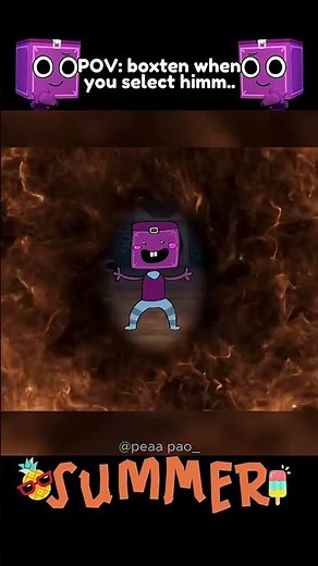 What did qwel do to boxten in the new animation 😭 #newcreator #dandysworld #shorts