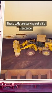 Serving a life sentence working the bottom of the boat every unload - you can find these CAT loaders. Crazy to think they will never see the light of day. With some freighters pushing 80 years, the loaders will most likely be replaced before the ship is retired. Here they are unloading Ore at the Cleveland Cliffs steel mill | Lance Aerial Media