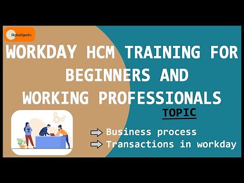 BUSINESS PROCESS AND TRANSACTIONS | WORKDAY HCM TRAINING FOR BEGINNERS AND WORKING PROFESSIONALS