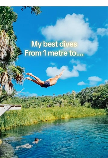 As you can tell, I like diving head-first into water. It’s the closest I’ll ever get to flying… #Diving #Water #Flying #Superman #Travel