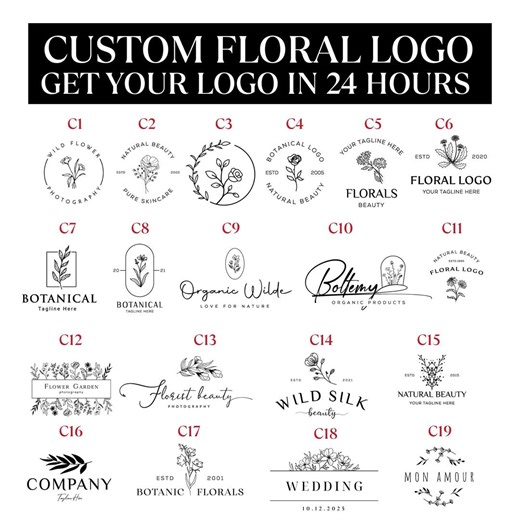 Premium Logo, Initial Logo, Custom Logo Design, Minimalist Logo, Cosmetic Logo, Name Logo, Wedding Logo, Fashion Logo, Monogram Logo - Etsy Australia