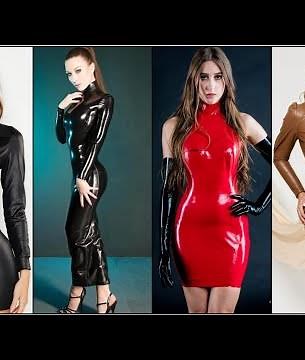 Cutest and most beautiful latex outfits ideas for women