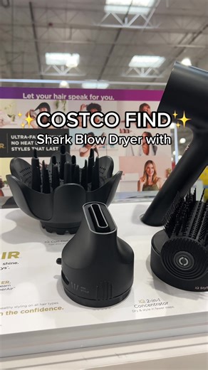 This is such a great deal! If you are in the market for a new blow dryer, I'm LOVING this one right now! 💁🏼‍♀️ #shark #sharkblowdryer #sharkhyperair #hairtok #hairtools #costco #costcofinds #costcotiktok #costcobuys #costcofind #costcodoesitagain #costcodoesitbetter #costcomusthaves #sharkvsdyson
