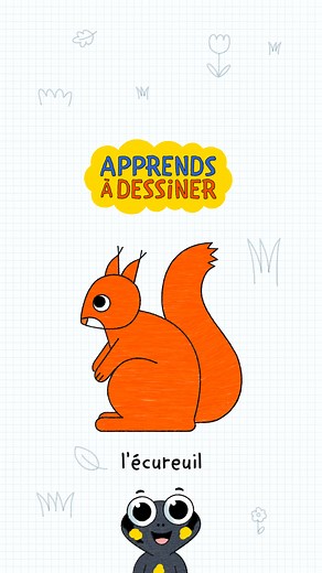 #EnFamille Apprenez à dessiner un écureuil ! 🐿🥰 > https://www.salamandre.org/article/un-dessin-decureuil-facile-a-faire/ Mentionnez-nous avec le dessin de votre enfant (ou le vôtre !) en post ou story. Nous avons hâte de voir les résultats. 👧🧒 La Petite Salamandre a créé des vidéos pour apprendre aux petits curieux de nature de 4-7 ans à dessiner des animaux. Dans cette vidéo, les enfants découvrent comment dessiner et colorier un écureuil ! 🤩 Voici les étapes à suivre ! 1 - Commencez par 1