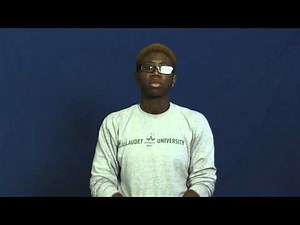 Watch how to sign 'visibility' in American Sign Language.