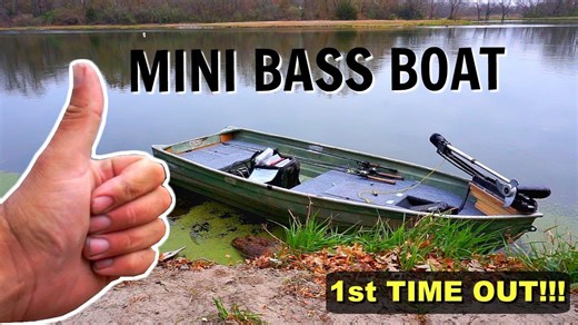 Fall fishing in mini bass boat delivers maiden voyage success