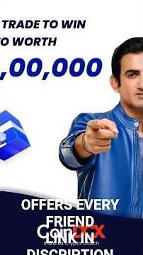 Coindx india most #trending#app #stockmarket#today