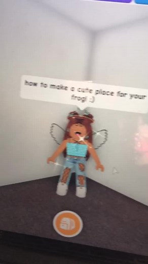 How to make a cute place for your frog! :) #foryou #fypシ #adoptme #roblox #frog #place