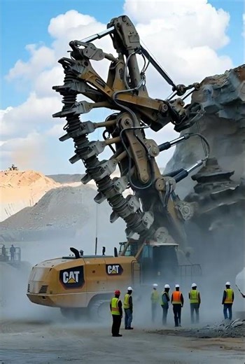 FUTURISTIC MILLING MACHINE Caterpillar: Tomorrow's Heavy Machinery - #engineering #excavator