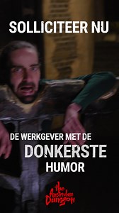 Ben je op zoek naar meer spanning en sensatie in je werk? Solliciteer dan vandaag nog bij The Amsterdam Dungeon! 😈 | The Amsterdam Dungeon