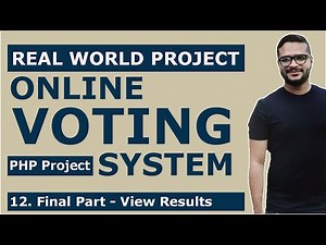 Online Voting System Project in PHP with source code