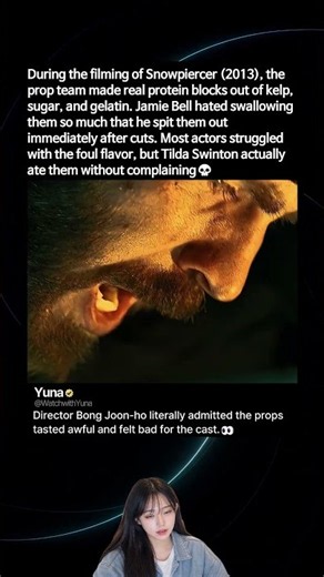 Snowpiercer actors genuinely suffered eating these real props