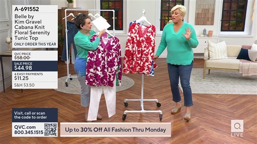 You are watching Belle by Kim Gravel - Fashion on QVC®. Shop the show, here: https://qvc.co/qvcshopnowjanuary2026 | QVC Live