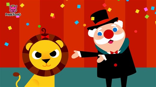 【英文儿歌】形状 Shape Circus | triangle circle square rectangle oval