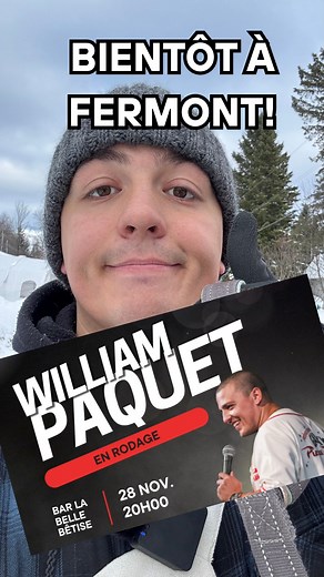 Je réponds aux questions! #humour #quebec #joke #humourquebecois #spectacle #fermont | William Paquet