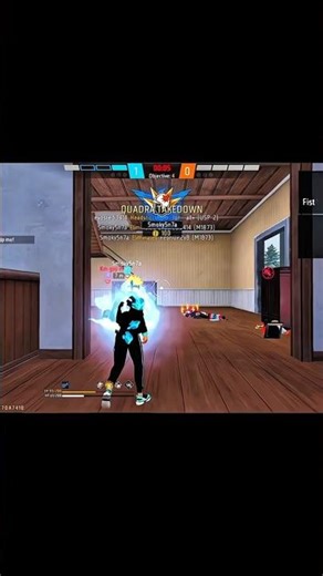 1 vs 4 in cs rank 💥| Free Fire Montage #shorts #freefire #viral #1v4