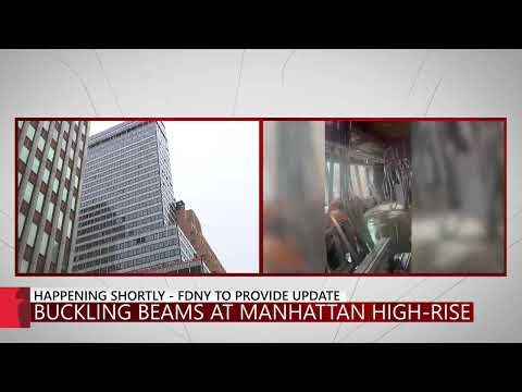 WATCH LIVE: FDNY to provide update on ‘buckling' beams at Manhattan high-rise | NBC New York
