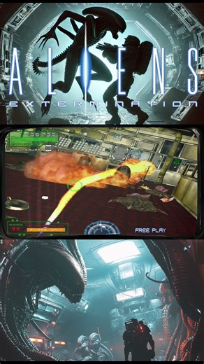 Aliens: Extermination Non-Stop Light Pew-Pew Action Anyone?