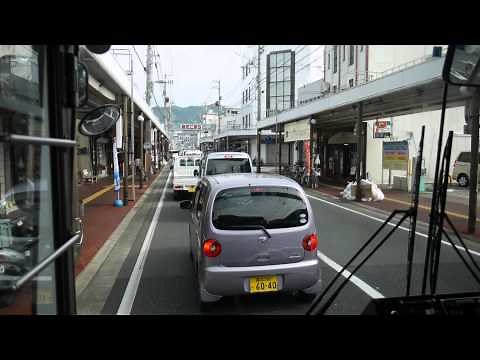 【前面展望】種崎ーはりまや橋ーイオン循環【土佐電気鉄道バス】
