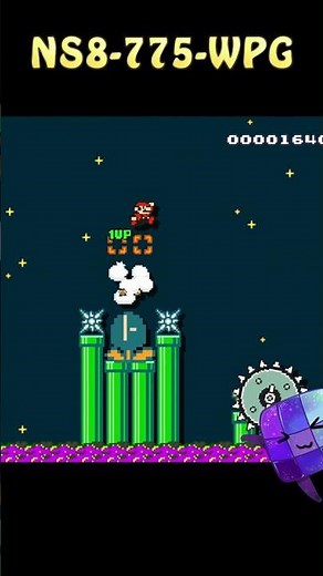 Super Mario Maker 2 🔧 Kaizo Poison Swamp Forest #short