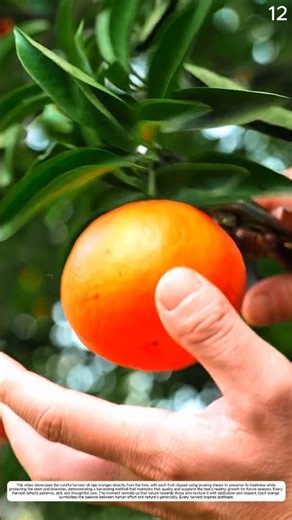 From Orchard to Basket: The Beauty of Fresh Mandarin Harvest