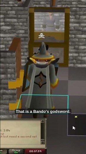 Bandos Godsword on the GIM #osrs #gaming #oldschoolrunescape #osrs2007