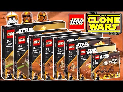 The ULTIMATE LEGO Star Wars The Clone Wars | Second Battle of Geonosis Wave!