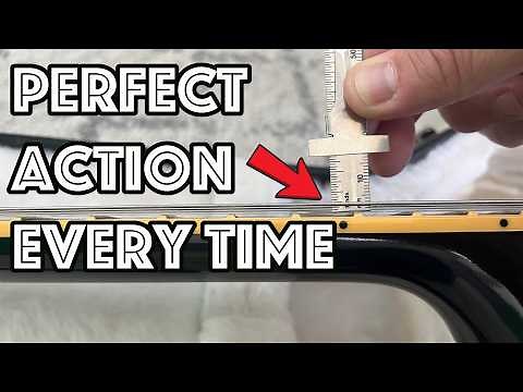 How To Adjust Your Guitar's Action