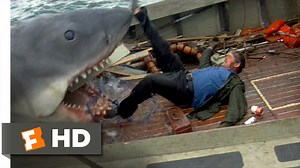 Jaws - Quint Is Devoured Scene |