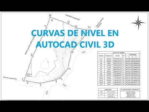 CURVAS DE NIVEL EN AUTOCAD CIVIL 3D