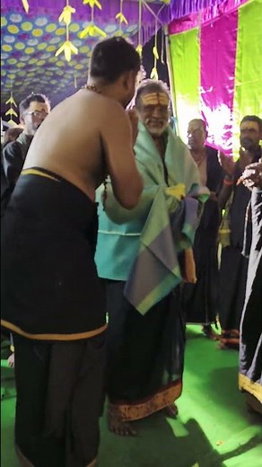 రామారావు గురు స్వామికి సన్మానం | పూజ కి వచ్చి అరశీర్వదించినందుకు ధన్యవాదములు | #ayyappa #ayyappasong