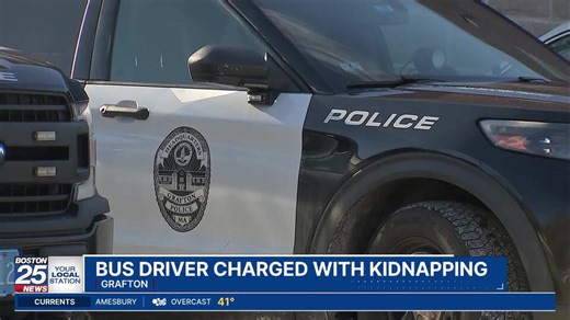 Grafton bus driver charged with kidnapping, reckless endangerment of a child