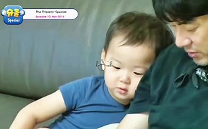 ~the red bean porridge😁🥰 #songtriplets #daehanmingukmanse #cutenessoverloaded