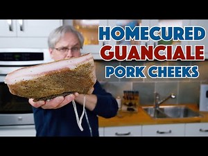 🏆 Make GUANCIALE At Home Cured Pork Cheek 'Bacon'