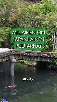 Miksi Japanin puutarhat näyttävät niin esteettisiltä? #japani #japanilainen #puutarha