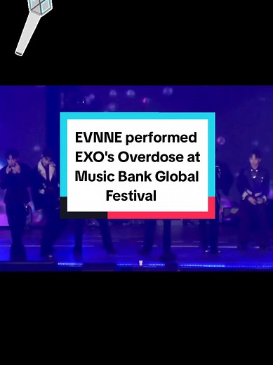 EVNNE Covers EXO's Overdose at Music Bank Festival