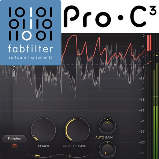 FabFilter releases FabFilter Pro-C 3 compressor plugin, and updates FabFilter Pro-Q 4