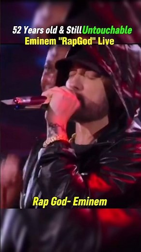 How Is Eminem 52 Doing THIS on Stage?! 🔥