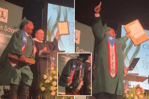 NJ students surprised with $74K teaching job offers during high school graduation ceremony